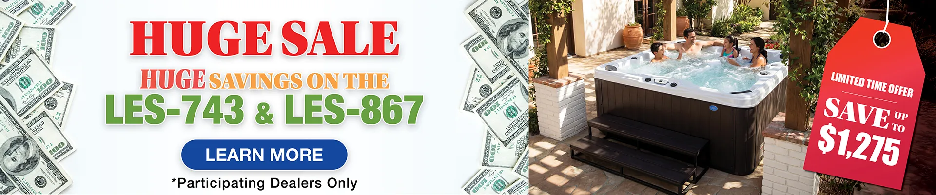 Calspas hot tub being used in a family setting - Kokomo